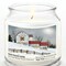 Edge Collections - 18oz - White - Elegant Quilted Jar Candle with Seasonal Fragrance - 1 Piece